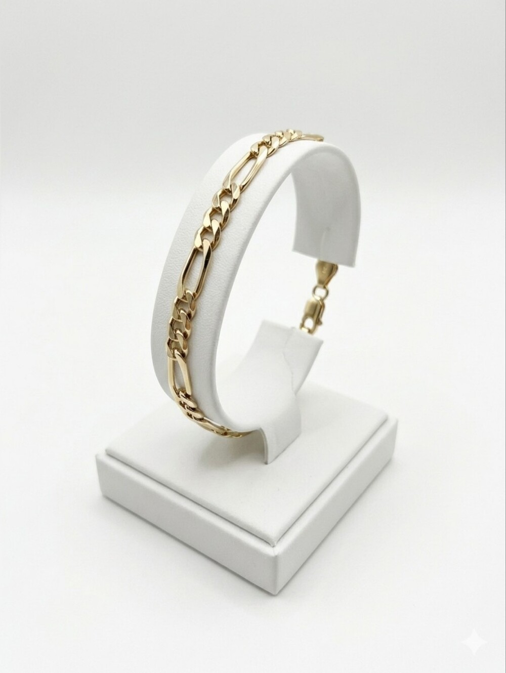 18k Gold Figaro Bracelet for Women